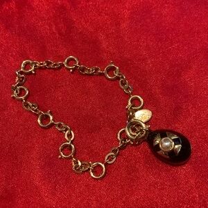 Vintage original Joan Rivers charm bracelet
